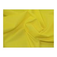 Plain Polycotton Dress Fabric Sunshine Yellow