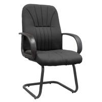 Pluto Cantilever Visitors Chair Black