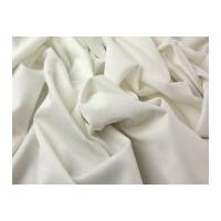 Plain Scuba Bodycon Stretch Jersey Dress Fabric Ivory