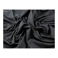 Plain Scuba Bodycon Stretch Jersey Dress Fabric Black