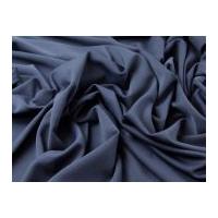 Plain Scuba Bodycon Stretch Jersey Dress Fabric Navy Blue