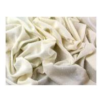 Plain Tufted Cotton Cutspot Dress Fabric Cream
