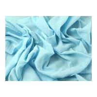 Plain Tufted Cotton Cutspot Dress Fabric Sky Blue
