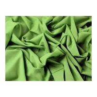 plain cotton voile dress fabric leaf green