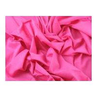 Plain Cotton Voile Dress Fabric Bright Pink