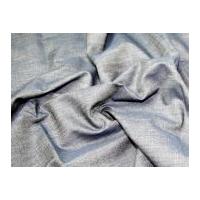 Plain Cotton Chambray Denim Dress Fabric Indigo Blue
