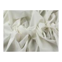 Plain Cotton Voile Dress Fabric Ivory