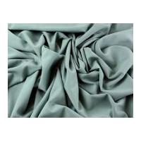 Plain Polyester, Viscose & Spandex Stretch Suiting Dress Fabric Duck Egg Green