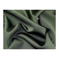 Plain Polyester & Spandex Stretch Neoprene Dress Fabric Olive Green