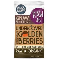 planet organic raw chocolate coated golden berries 40g