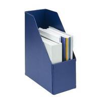Plastic A4 Jumbo Magazine Rack File Blue 1 x Pack of 5 Files 400021866