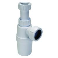 Plastic Round 32mm Extendable White Bottle Trap