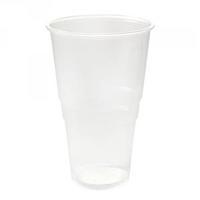 Plastic Pint Glass Clear Pack of 50 0510043