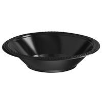 Plastic Party Bowls Black