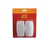 Plastic Nail Brush Twin Pack CL.1902