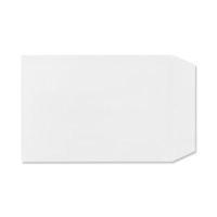 Plus Fabric Envelopes Pocket Press Seal 110gm2 C5 White 1 x Pack of