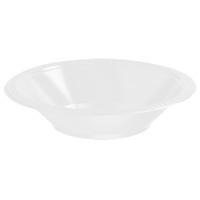 Plastic Party Bowls White