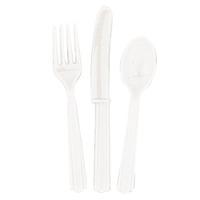 Plastic Cutlery White (18)