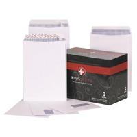 plus fabric c4 envelopes 120gsm self seal white pack of 250 l26370