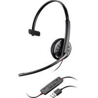 plantronics black c310 black wire microsoft headset 85618 01