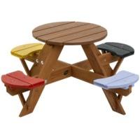 Plum Products Childrens Round Picnic Table