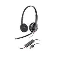 Plantronics C320 M Bin Black Wire Headset Black 85619-01