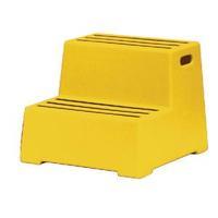 plastic safety step 2 tread yellow 325097