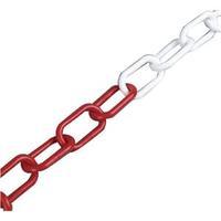 plastic chain 6mm redwhite 360074