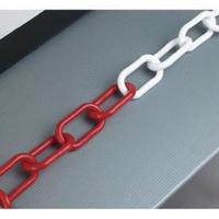 plastic chain 8mm redwhite 360078