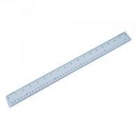 plastic shatterproof ruler 50cm clear 8438001