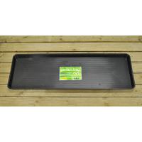 plastic growbag tray in black by garland