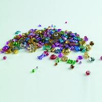 Plastic Metallic Shiny Beads