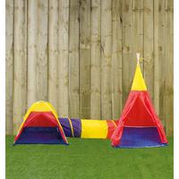 Play Set with Tents and Tunnel by Kingfisher