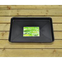 plastic gravel soil mixing potting tray in black by garland