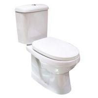 plumbsure falmouth contemporary close coupled toilet with soft close s ...