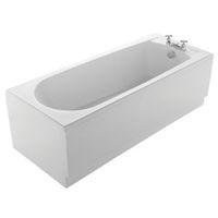 Plumbsure Na Acrylic Rectangular Straight Bath (L)1700mm (W)700mm