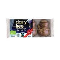 plamil organic fair trade alternative to milk chocolate snowmen tray 4 ...