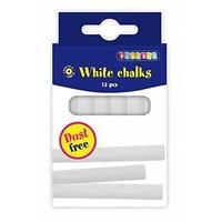 Playbox - White Chalks, 12 Pcs