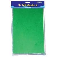 Playbox Felt Sheets In 8 Colours (pack Of 8)