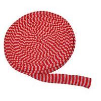 Playbox - Knitted Tubing Red Grey