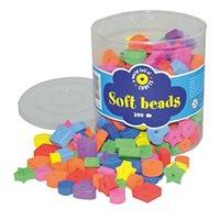 Playbox - Foam Beads (assorted ) - 290 Pcs