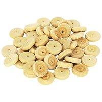 Playbox - Wooden Wheels - 34 x 10mm - 50 Pcs