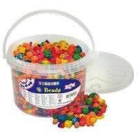 Playbox - Wooden Beads In Bucket (various) - 1kg