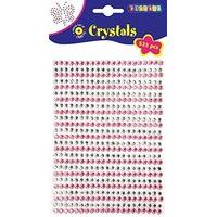 Playbox - Crystal Stones Pink & Silver - (pbx2471057)