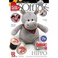 Plush Hearts - Diy Plush -hippo Sitting 15cm