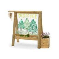 Plum Discovery Wooden Art Easel