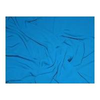 Plain Soft Polyester Dress Fabric Turquoise