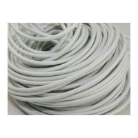 Plastic Coated Expanding Curtain Wire White