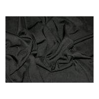 Plain Viscose Dress Fabric Black