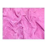 Pleated Satin Dress Fabric Magenta Pink